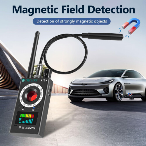 JMDHKK K18+ Hidden Camera Detector, Spy Camera Fin 2