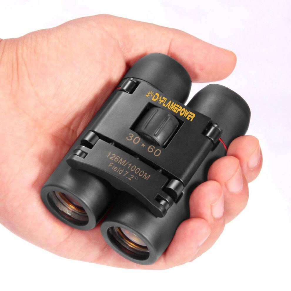 Dflamepower Mini Binoculars 30X60 Compact Folding Telescope With Waterproof For Adults/Birdwatching/Travelling/Sightseeing/Hunting/Outdoor Birding 65398609