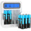 Kratax 8-Pack AA Rechargeable Batteries with LCD C 1