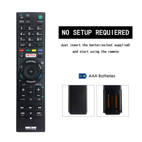 Replacement Universal Sony TV Remote Control for A 1
