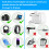 Loydia UK to South Africa Plug Adapter, 2 Pack UK 6