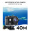 Yolansin 4K 60FPS Waterproof Action Camera: 64G SD 4