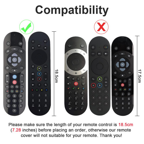 Protective Remote Cover ONLY for Sky Q 2020 Blueto 1