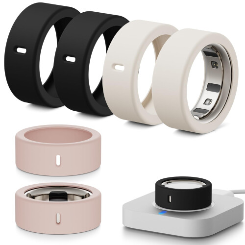 Hexasider 6 Pcs Ring Cover Compatible with Oura Ri