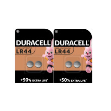 4X Duracell LR44 A76 V13GA 76A (2 Blister Packs of 2 Batteries) 4 Batteries