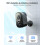 Techage Outdoor Surveillance Camera, 2K WiFi Wirel 5
