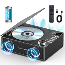 Greadio Portable CD Player with Bluetooth 5.3, 400