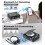 Greadio Portable CD Player with Bluetooth 5.3, 400 3