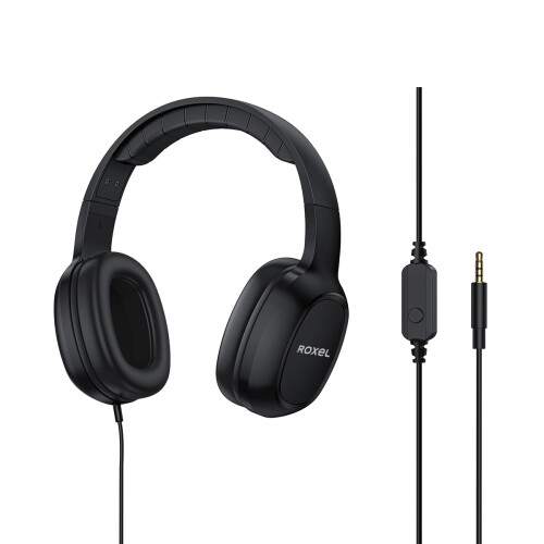 Roxel Roxel RX-90 Wired Headphones with Microphone - Lig 1