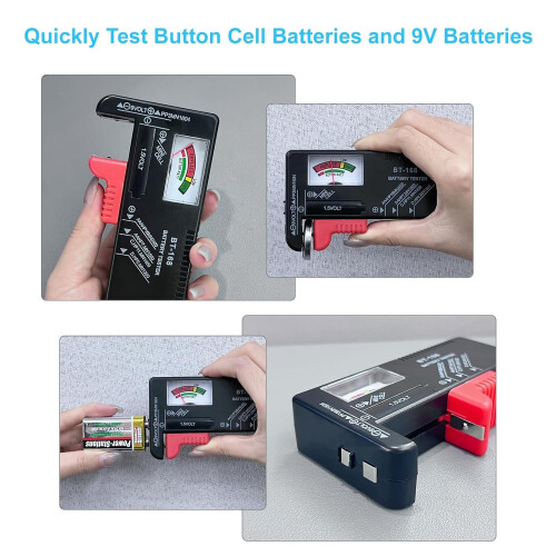 Dlyfull Universal Battery Tester, Battery Checker 2