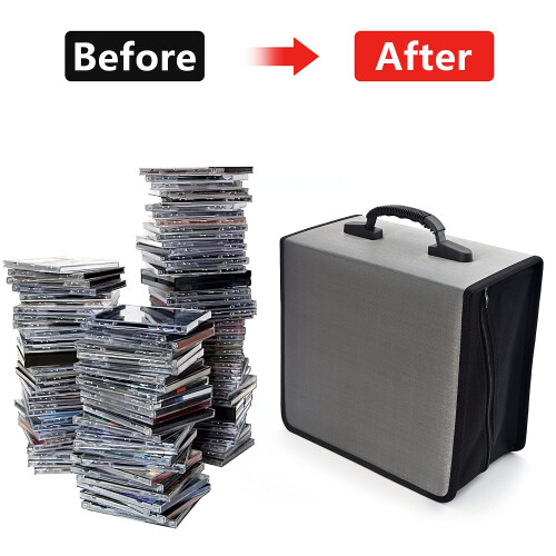 alavisxf xx CD Case, 432 Capacity DVD Case Holder, 2