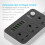 Hulker Power Strips with USB ports 3 Way Outlets 6 4
