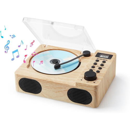 G Keni Personal CD Player with Bluetooth & USB-C C