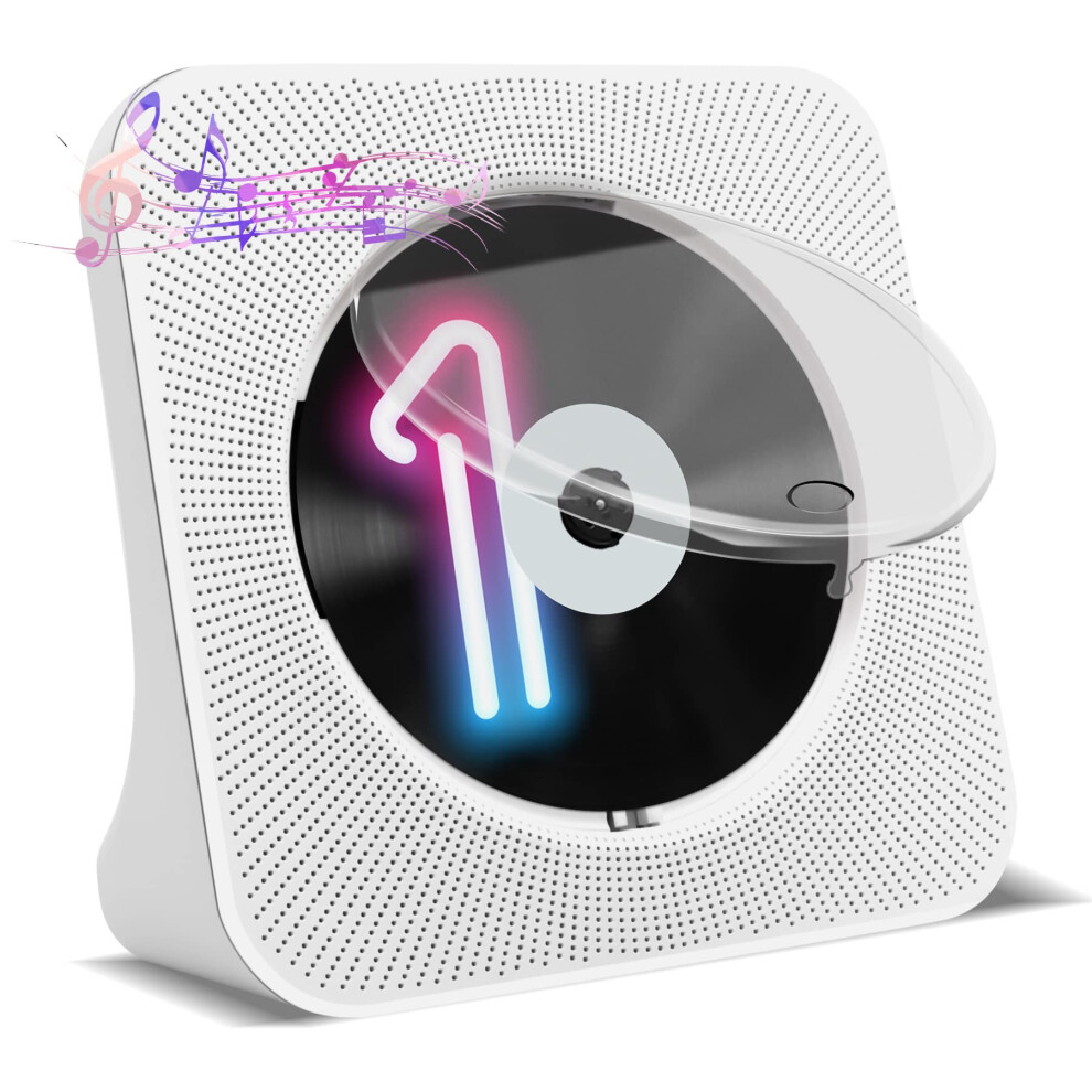 Cd Player Portable With Speakers - Homlab Blutooth 87780116