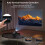 Mini Projector WiFi 6 and Bluetooth 5.4 Portable 4 3
