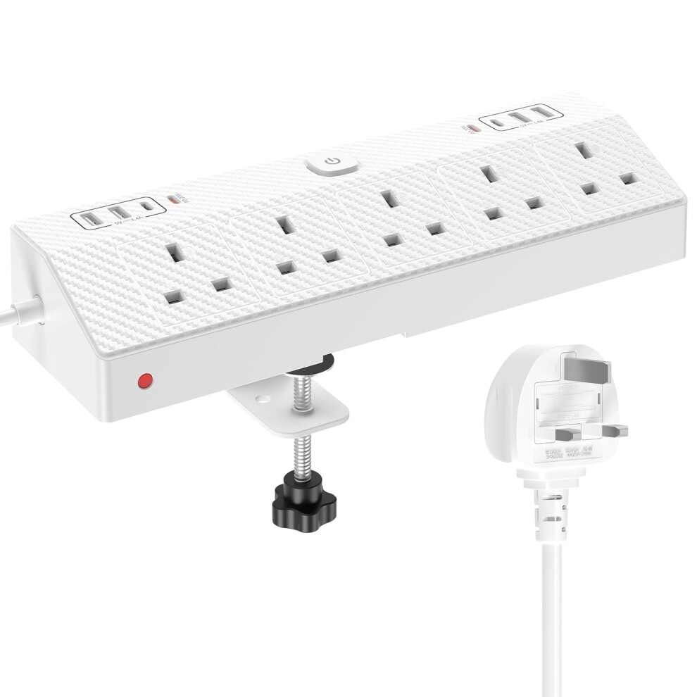 Photos - Electrical Wire & Cable Extension Lead with USB C Slots, HAFINO 2 PD 20W F