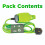Status STATUS 1 Socket Extension Lead, 2m, Green, Outdoor 6