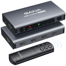 GANA 5 in 1 HDMI Switch Output 4K@60Hz HDMI Splitt