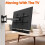 PUTORSEN Soundbar Brackets for Mounting Under TV, 6