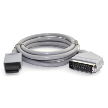 SCART Cable Bulk Pack of 10 NTSC Video Cord for HDTV and Retro Game Consoles