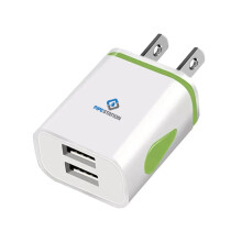 Pipestation US 2 Pin to USB Plug Travel Adapter C