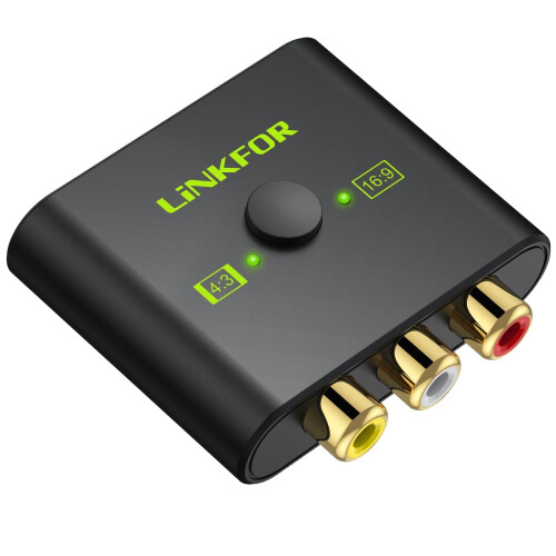LiNKFOR AV to HDMI Video Converter – Connect Retro