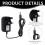 Universal 12V 2A Power Supply, DC/AC Adapter 100-2 3