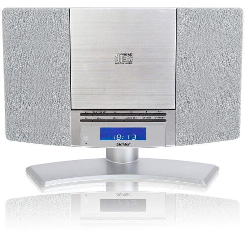 Denver Denver Radio CD Player With Speakers, Wall Mounted 2