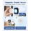 AKINGUAR 2 Pack 3MP 2K Window Camera, 2.4GHz & 5GH 2