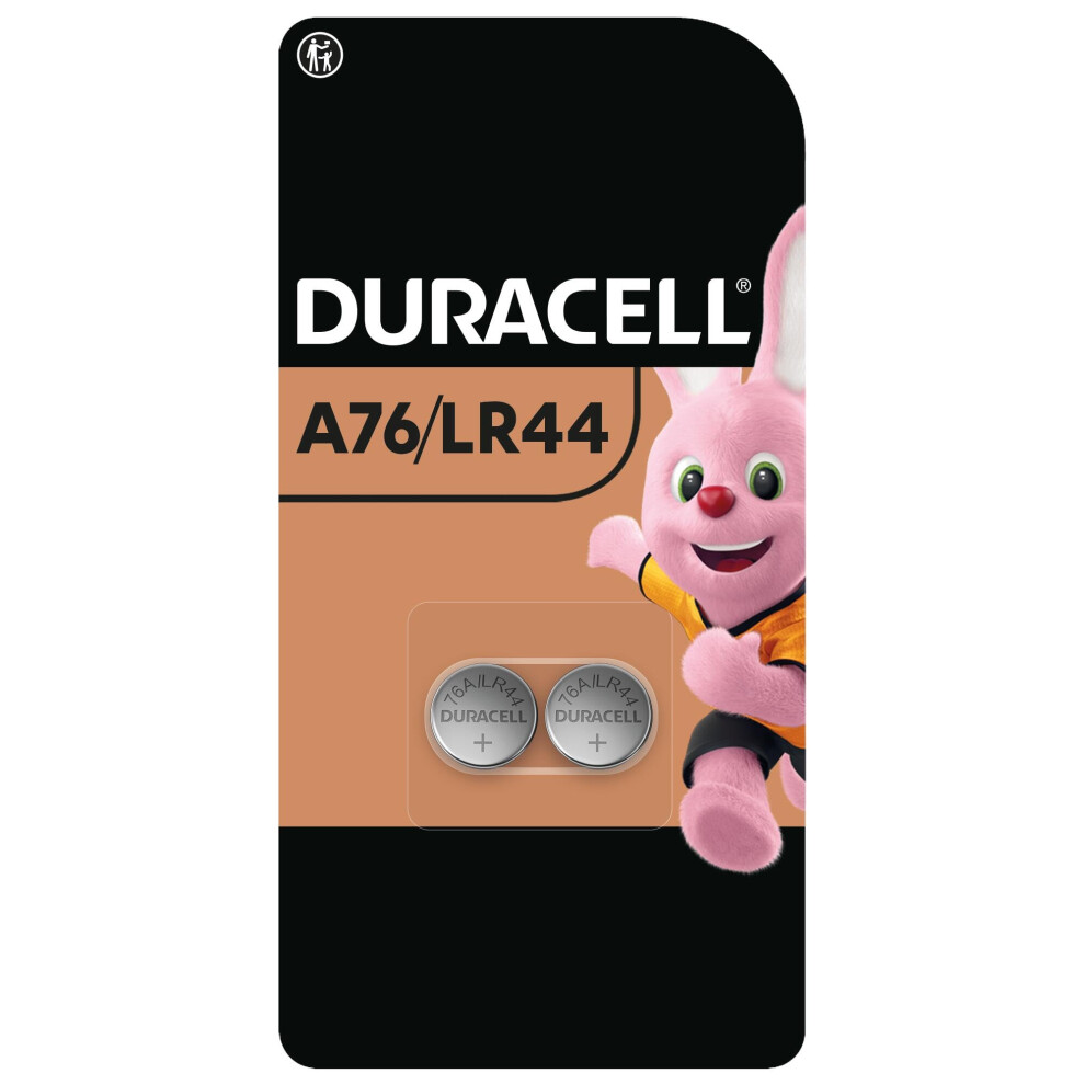 Duracell Lr44 1.5V Battery Pack Of 2