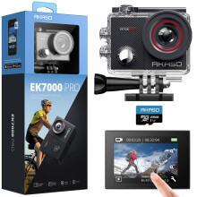 AKASO EK7000 Pro 4K Action Camera with 128GB micro