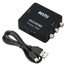 RCA to HDMI 1080P AV RCA to HDMI Converter Composi