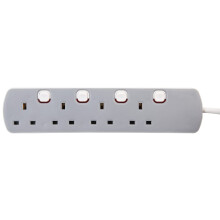 PRO ELEC PELB1768 4 Gang Individually Switched Ext