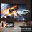 Mini Projector WiFi 6 and Bluetooth 5.4 Portable 4 5