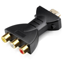 1080P HDMI to AV RGB RCA Converter, High-Definitio