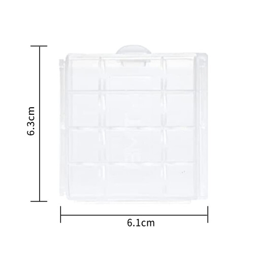 3Pcs AA/AAA Cell Battery Storage Case Holder Box,C 1