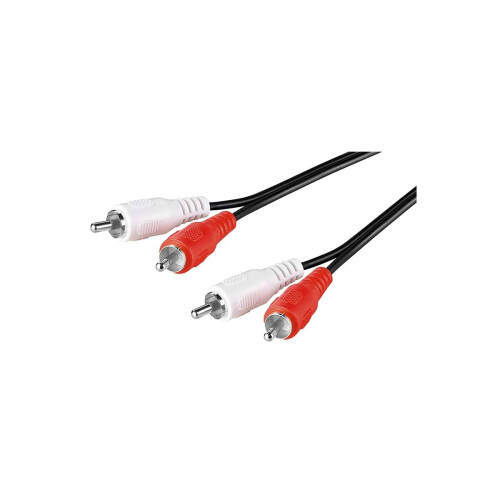 Goobay 50028 Stereo RCA Cable 2x RCA, 1.5 m Cable 1