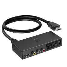 AIFHDAUF Scart to HDMI Converter,RCA to HDMI Conve
