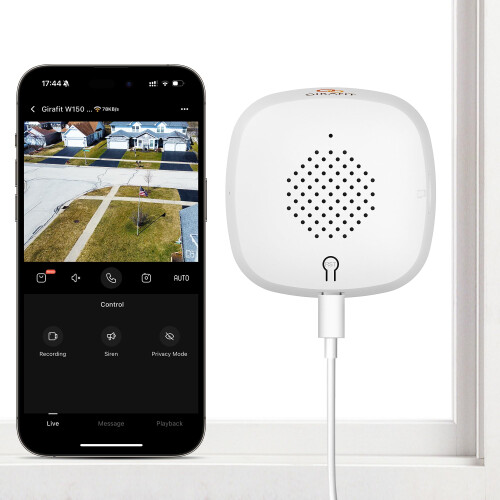Girafit 3MP 2K Window Camera, 2.4GHz and 5GHz WiFi