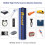 EBL 16-Pack 1.2V Rechargeable Batteries Combo: 8 X 7