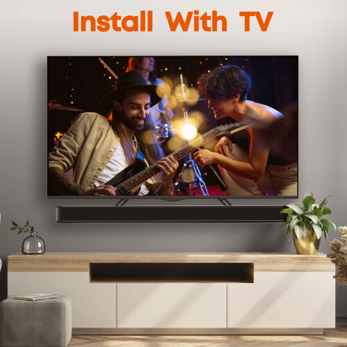 PUTORSEN Soundbar Brackets for Mounting Under TV, 1