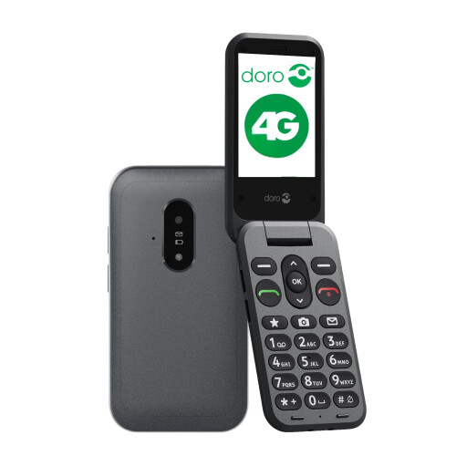 Doro - Leva E20 4G Flip Phone for Seniors – Large