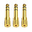 TreeTribe 3Pcs Headphone Jack Adapter,6.35mm Male 1