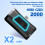 EJGAME Rechargeable Battery Pack Compatible with P 6