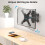 HOME VISION Full Motion TV Wall Mount Bracket for 3