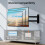HOME VISION Full Motion TV Wall Mount Bracket for 2
