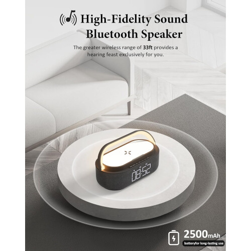 COLSUR Bluetooth Speaker with Radio, 15W Fast Wire 1