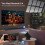 Mini Projector WiFi 6 and Bluetooth 5.4 Portable 4 6