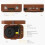 Record Player, VOKSUN Portable Bluetooth Vinyl Tur 2