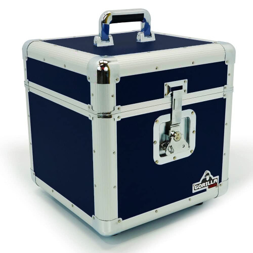 Gorilla 12" LP Vinyl Record Storage Box Flight Cas